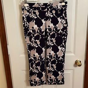 Rafaella capris, size 10.  Machine wash tumble dry, I would hang to dry.